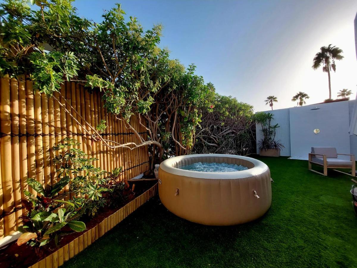 Bungalow De Diseno Hidromasajes Terraza Y Piscina. San Bartolomé エクステリア 写真